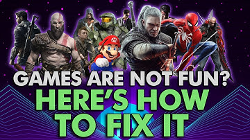 Why Video Games are not fun anymore