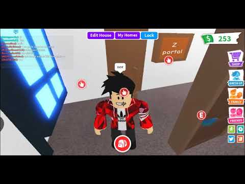 how to make a portal in Roblox Adopt Me
