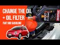 Change the oil and the oil filter FIAT 500 1.2 8V 🛢