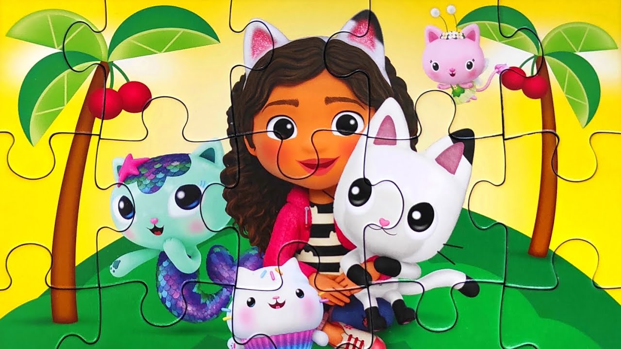 Gabby's Dollhouse puzzle | Gabina kuća lutaka - YouTube