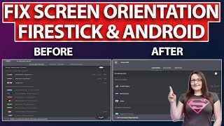 HOW TO FIX SCREEN ORIENTATION ISSUES FIRESTICK | NO MORE SQUASHED SCREEN!