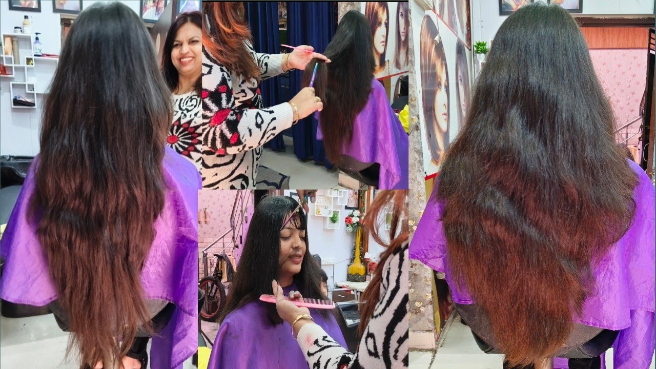 “Perfect U Shape Haircut at Home | Easy Step by Step “Long Hair U Shape Cut Beginners Step by Step