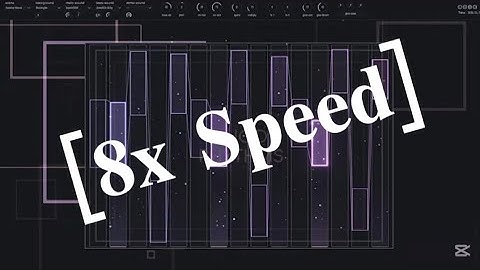 A New Polyrhythm Experiment Called "Hammer Waves": Relaxing And Calming Ambient Music [8x Speed]