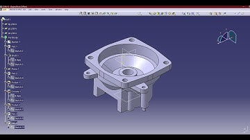 Engine Block | Part Design | CATIA | Mech Digest