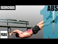 10 AB EXERCISES YOU CAN DO ON A PARK BENCH - NO GYM