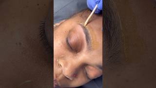 EASY Brow Wax Technique for Beginners😍😍