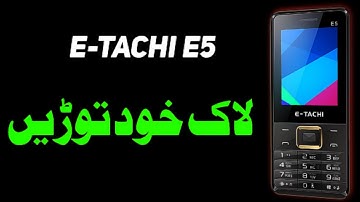 How To Read Password Of E-Tachi E5 || Bootloader error 19 Solved || SPD 6531