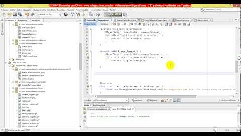 aula 5598 javaseIV  MVC metodos limpar habilitar e desabilitar campos com laco FOR