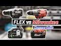 FLEX vs Milwuakee (Hammer Drills)