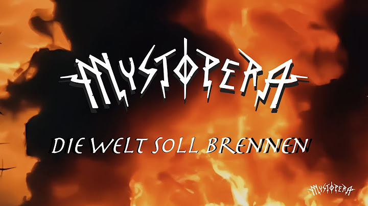 Mystopera – Die Welt soll brennen (Official Music Video) – feat. Aello von Harpyie & Katja Moslehner