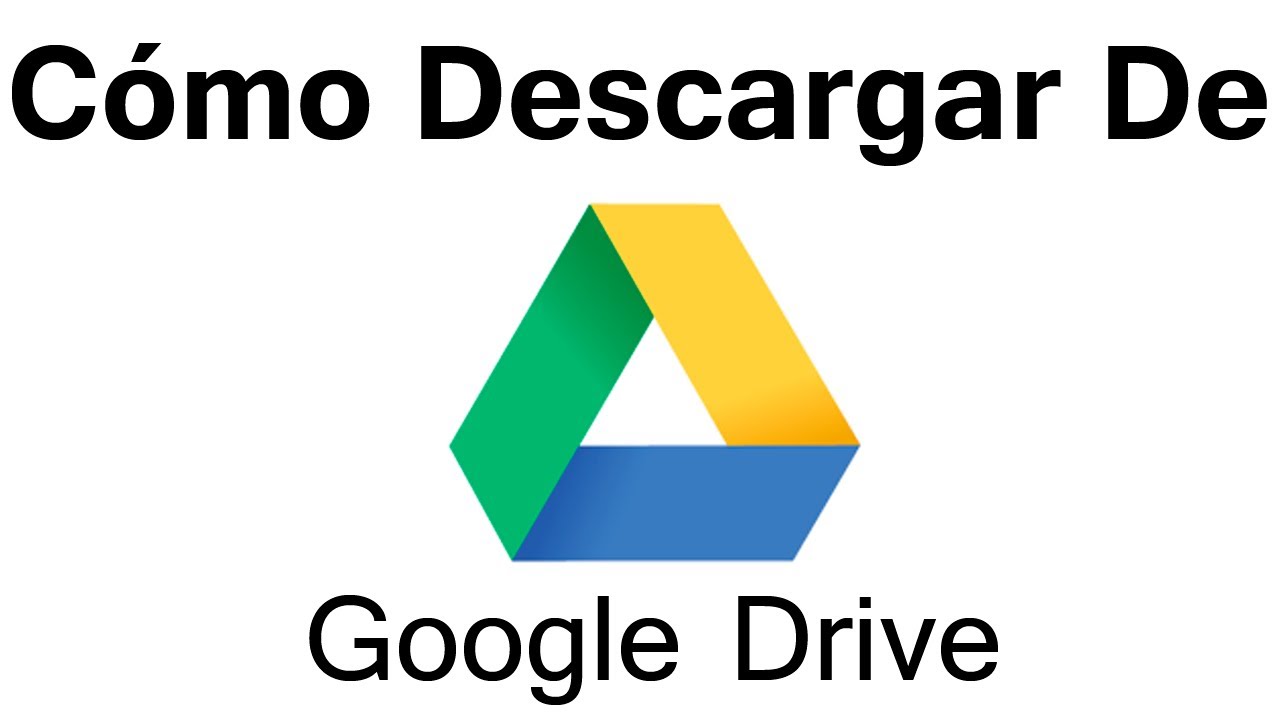 Como Descargar Archivos De Google Drive PASO a PASO para Novatos - YouTube