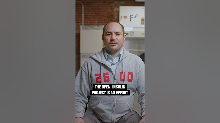 The biohackers making insulin 98% cheaper #shorts