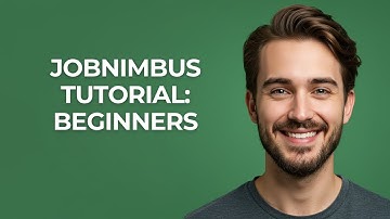 Jobnimbus Tutorial: Beginners - UPDATED!