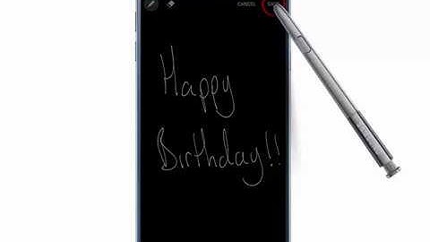 How to use Screen off memo on Samsung Galaxy Note 5