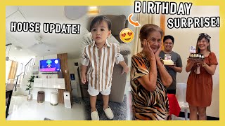 HOUSE UPDATE! VERY AESTHETIC NA ANG BAHAY! + 88th BIRTHDAY SURPRISE! ❤️
