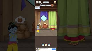 little krishna story game mode #viral#krishna#gaming#shorts#cartoon#kidscartoon