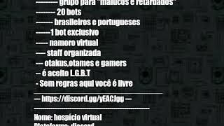 Discord grupo namoro virtual meninas e meninos 