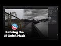 Fine-tuning with the AI Quick Mask Tool