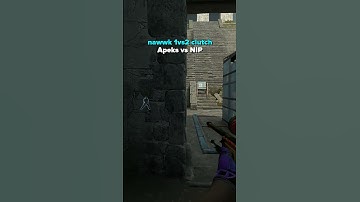 🔥 nawwk 1vs2 clutch Apeks vs NIP (ancient) #shorts #csgo @ BLAST.tv Paris Major 2023