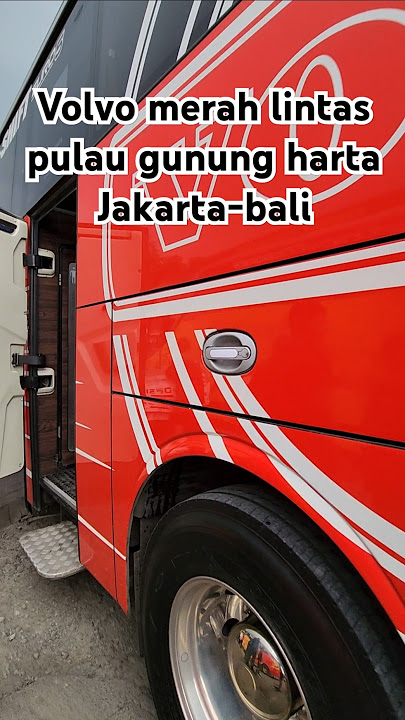 INTERIOR MEWAH GUNUNG HARTA MERAH LINTAS PULAU, JKT-BALI #gunungharta #busindonesia #busmania