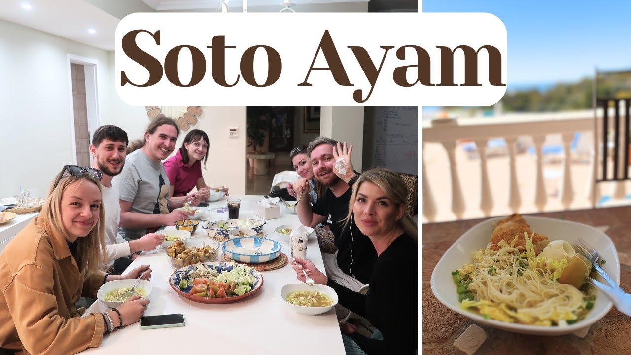 masak soto ayam untuk rekan kerja 🍲