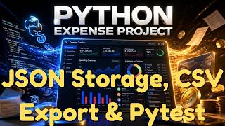 Information Python Project Tutorial Part - 4 | JSON Storage, CSV Export & Pytest News