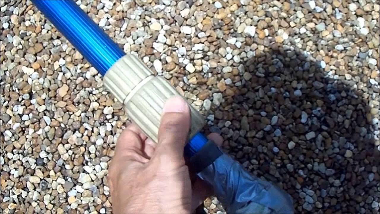 Fixing a pool pole cheap and no rubber bands 