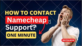 How to contact Namecheap support in one minute | MD Mahbub Hossain