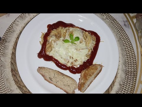 Жареные 'Макароны' 🍝 с сыром 'Моцарелла'👌Котлеты из индейки в духовке 👌
