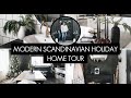 Modern scandinavian christmas home tour