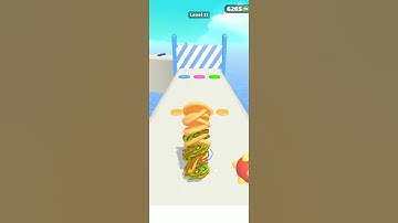 PANCAKE Run 🍰🎂 All Levels Walkthrough iOS Android Gameplay Relax Game Last Update pk46 #shorts