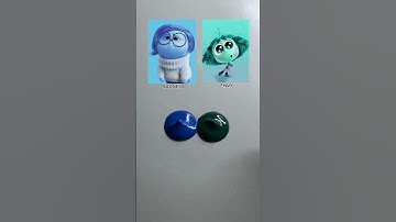 Mixing Emotions from InsideOut 2 - The Result Will Surprise You! (Part 36)#asmr #colors  #insideout2
