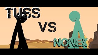 TUSS VS NONEX | ANIMATION | STICK NODES