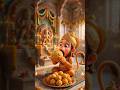 🔥 Hanuman Ji Ne Saare Laddu Kha Liye 😂 | Funny Bhakti AI Shorts #shorts #HanumanJi #JaiShriRam