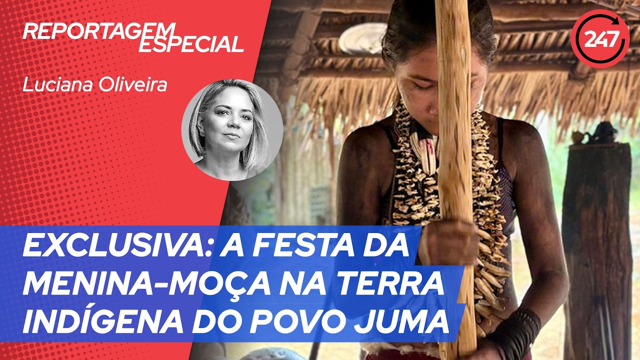EXCLUSIVA: A FESTA DA MENINA-MOÇA NA TERRA INDÍGENA DO POVO JUMA
