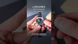Longines Spirit Chronograph - Precision Watches | Authorized Longines Retailer #Watch #Watchmania