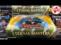 Theres the hit eternal masters double booster box opening  pricing