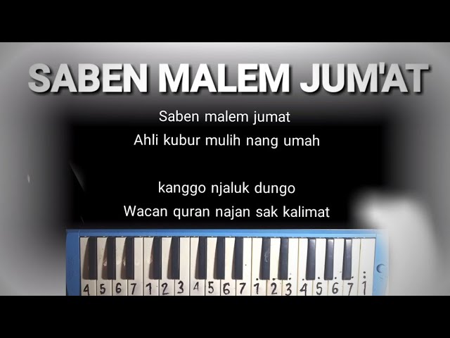 Saben malem jumat lirik chord