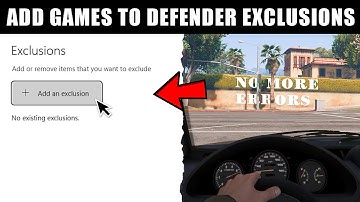 How to Add Games to Antivirus & Windows Defender Exclusions | Fix Mods Deletion & Game Errors 🔥