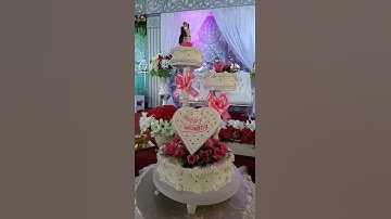 Thumbnail of Kue pengantin love...tema white...