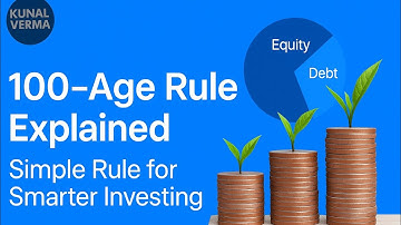 “The 100-Age Rule Explained | Stock Market Basics for Beginners | @KunalVerma-e5y 