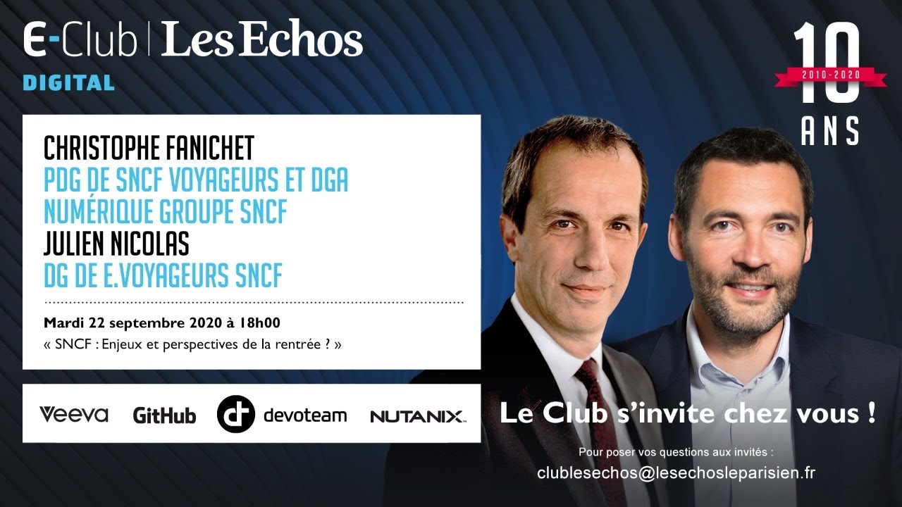 E-Club Les Echos Digital avec Christophe Fanichet et Julien Nicolas ...