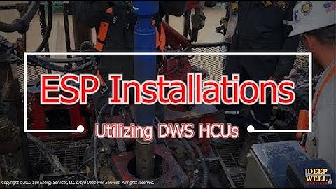 ESP Installations - Utilizing HCUs