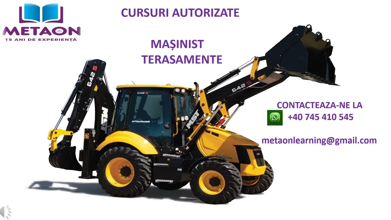 Masinist terasamente