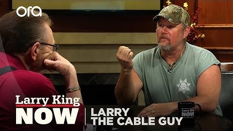 Teach Me Redneck: Larry The Cable Guy Teaches Larry The King How To Talk Like A Redneck