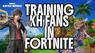 🔴TRAINING KH FANS HOW TO PLAY FORTNITE (part 1)