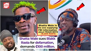 🚨🔥HEAT: BLAKK RASTA dirty SHATTA WALE even more in NEW VIDEO over GHC(100Million) lawsuit 