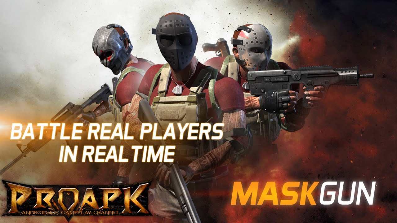 MaskGun Gameplay iOS / Android Mindovermetal English