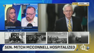 Former Senate leader Mitch McConnell hospitalized