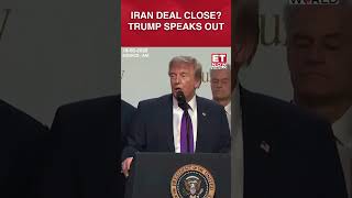 Trump Says There’s a ‘Very Good Chance’ of Agreement With Iran Amid Rising War Tensions #shorts